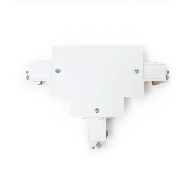Rigid tee for recessed three-phase rail - RIGHT
