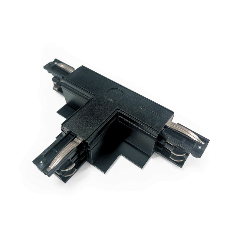 Rigid tee for recessed three-phase rail - RIGHT