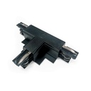 Rigid tee for recessed three-phase rail - RIGHT