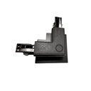L-joint for recessed three-phase rail - 90º - LEFT