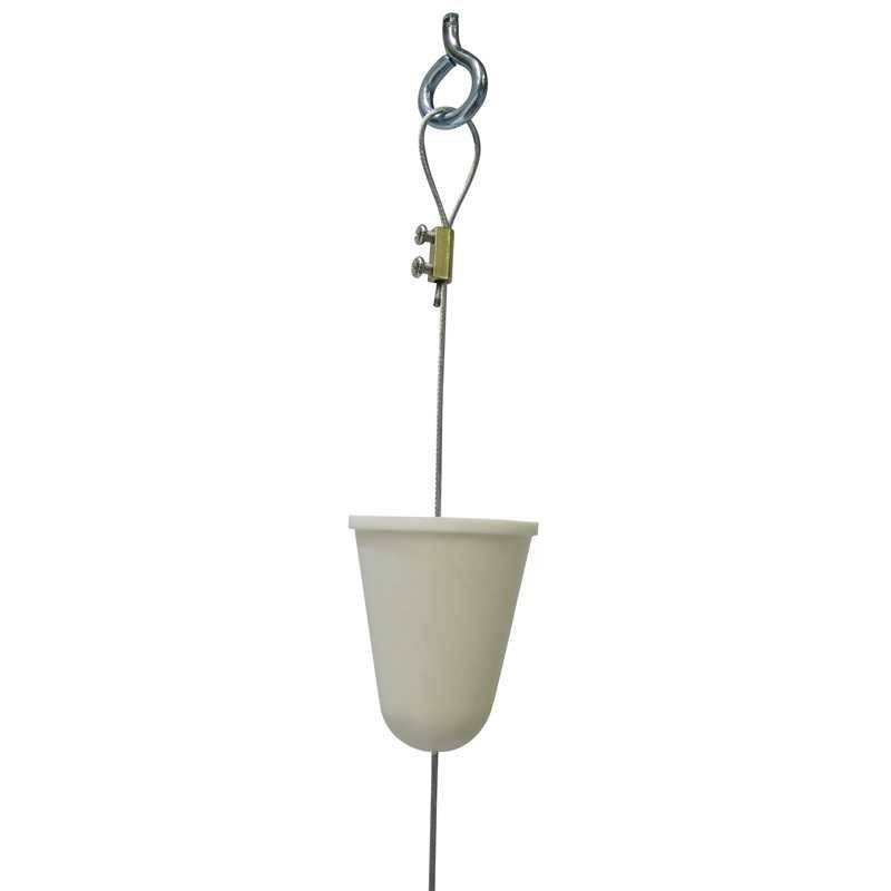 Hanging kit for single-phase rail - cable 1,5m (1pc)