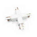 Rigid X-joint for embedded three-phase track
