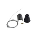 Hanging kit for single-phase rail - cable 1,5m (1pc)