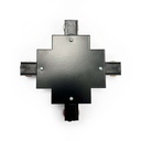 Rigid X-joint for embedded three-phase track