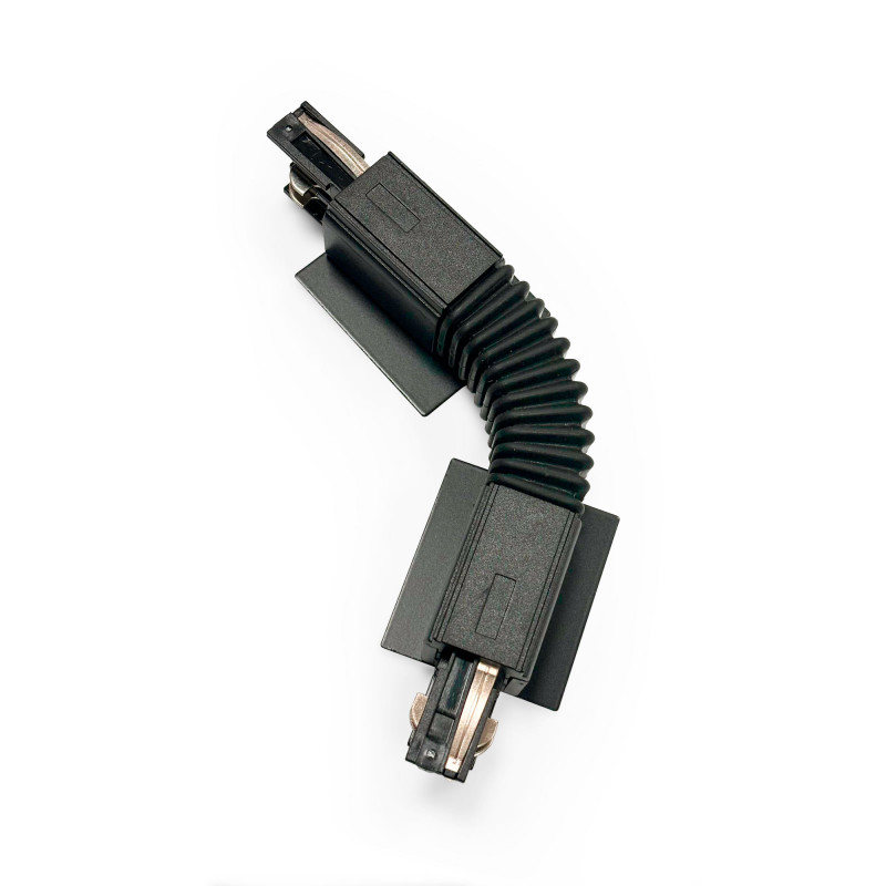 Flexible connection for embedded three-phase track