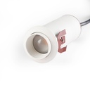 Aplique empotrable "Romi" con zoom - chip OSRAM - 2700K - 7W - corte Ø 35mm