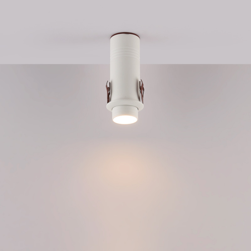 Aplique empotrable "Romi" con zoom - chip OSRAM - 2700K - 7W - corte Ø 35mm