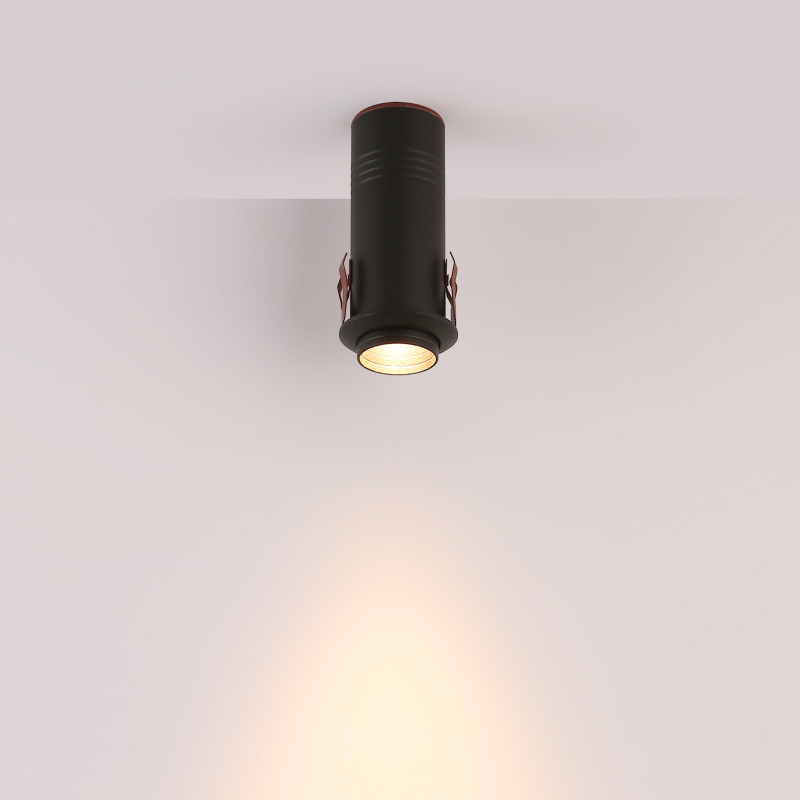 Aplique empotrable "Romi" con zoom - chip OSRAM - 2700K - 7W - corte Ø 35mm