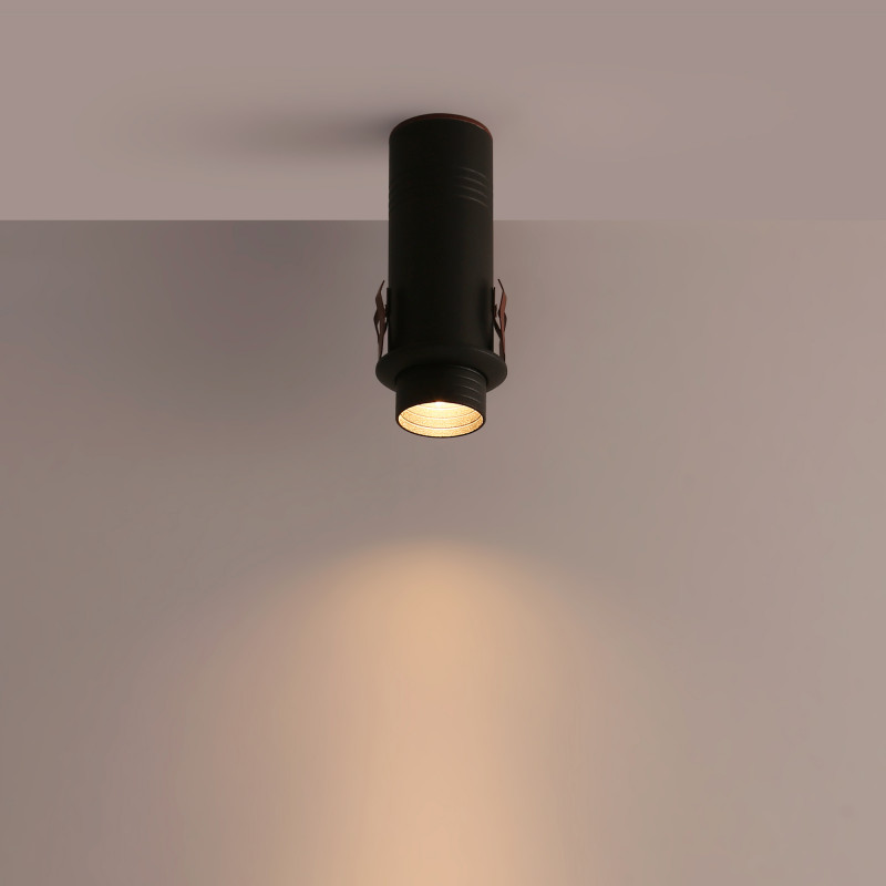 Aplique empotrable "Romi" con zoom - chip OSRAM - 2700K - 7W - corte Ø 35mm