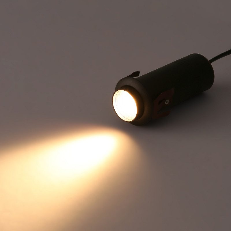 Aplique empotrable "Romi" con zoom - chip OSRAM - 2700K - 7W - corte Ø 35mm