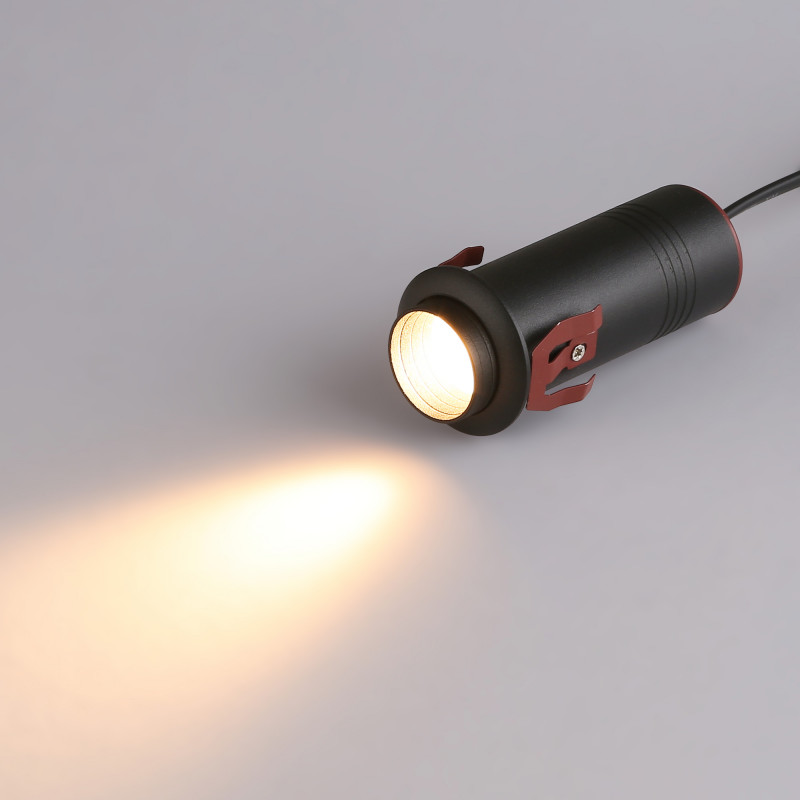 Aplique empotrable "Romi" con zoom - chip OSRAM - 2700K - 7W - corte Ø 35mm
