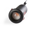 Aplique empotrable "Romi" con zoom - chip OSRAM - 2700K - 7W - corte Ø 35mm