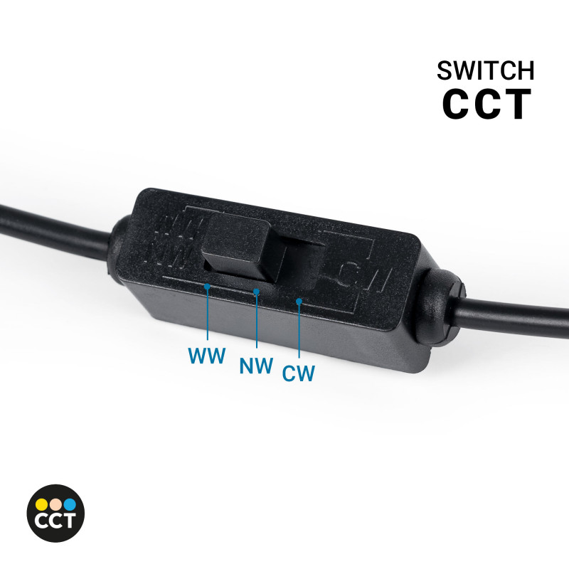 LED Downlight - 15W - CCT - OSRAM Chip - Cutout Ø90mm