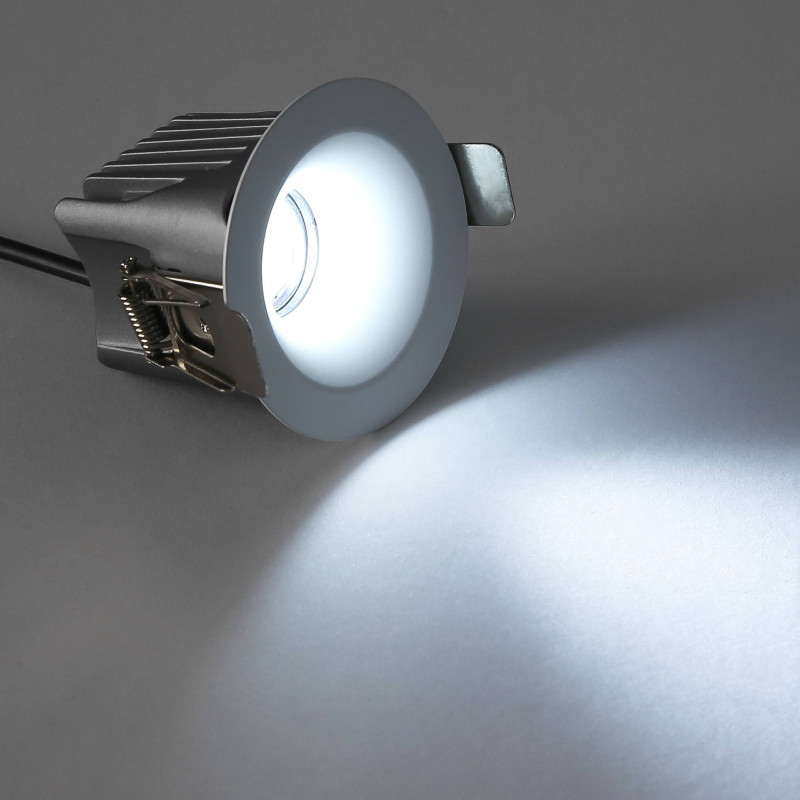 Downlight LED exterior 6W - CCT - Chip OSRAM - Driver PHILIPS - Corte Ø 55mm - IP54