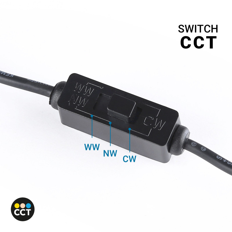Downlight LED exterior 6W - CCT - Chip OSRAM - Driver PHILIPS - Corte Ø 55mm - IP54