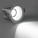 Downlight LED exterior 12W - CCT - Chip OSRAM - Driver PHILIPS - Corte Ø 75mm - IP54