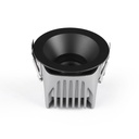 Downlight LED exterior 12W - CCT - Chip OSRAM - Driver PHILIPS - Corte Ø 75mm - IP54