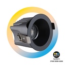 Downlight LED exterior 12W - CCT - Chip OSRAM - Driver PHILIPS - Corte Ø 75mm - IP54