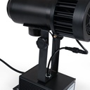 Rotating LED GOBO Projector 50W - Indoor - 18° Optics - IP20