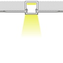 Profile for LED Strip - Recessed / Trimless - 9x12mm - With diffuser - 2 meters