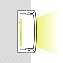 Profile LED strip surface - 10x30mm - With diffuser - 2 meters
