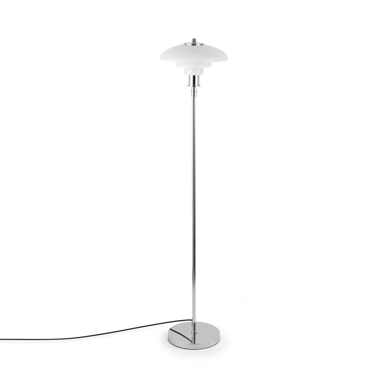 Design floor lamp "Marshal" - Glass shade - E27