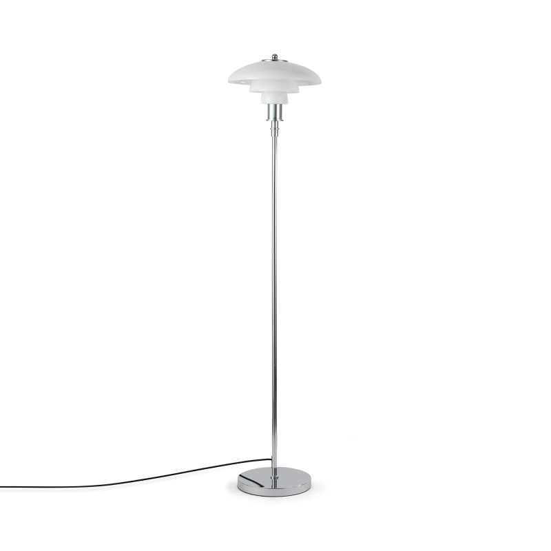 Design floor lamp "Marshal" - Glass shade - E27