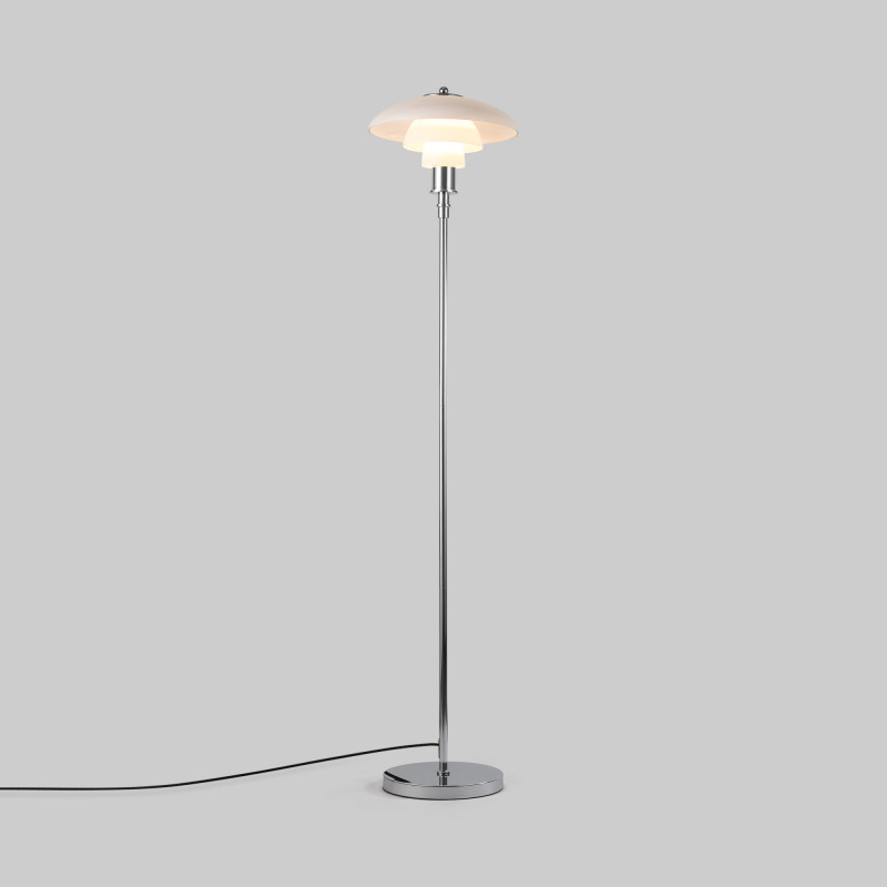 Design floor lamp "Marshal" - Glass shade - E27
