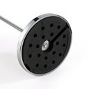 Design floor lamp "Marshal" - Glass shade - E27