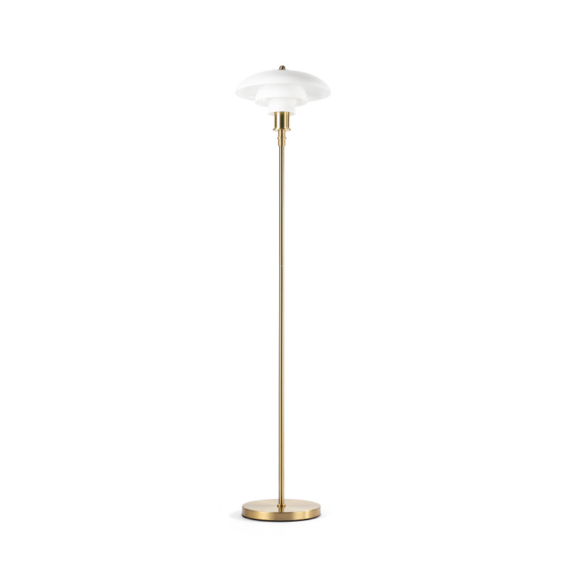 Design floor lamp "Marshal" - Glass shade - E27