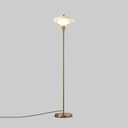 Design floor lamp "Marshal" - Glass shade - E27