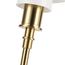 Design floor lamp "Marshal" - Glass shade - E27