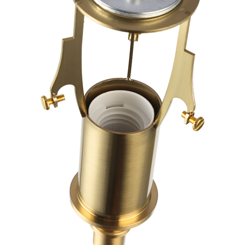 Design floor lamp "Marshal" - Glass shade - E27