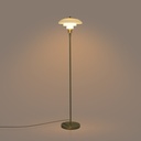 Design floor lamp "Marshal" - Glass shade - E27