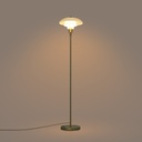 Design floor lamp "Marshal" - Glass shade - E27