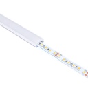 Profile for LED Strip - Surface Mounted - 17x8mm - Complete kit - 1 meter