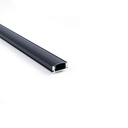 Profile for LED Strip - Surface Mounted - 17x8mm - Complete kit - 1 meter