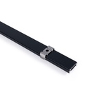 Profile for LED Strip - Surface Mounted - 17x8mm - Complete kit - 1 meter