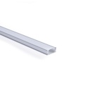 Profile for LED Strip - Surface Mounted - 17x8mm - Complete kit - 1 meter