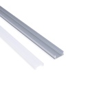 Profile for LED Strip - Surface Mounted - 17x8mm - Complete kit - 1 meter
