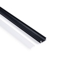 Profile for LED Strip - Surface Mounted - 17x8mm - Complete kit - 1 meter