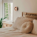 Wooden design wall light "RIANNE" - G9 - Ø28cm