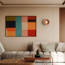 Wooden design wall light "RIANNE" - G9 - Ø28cm