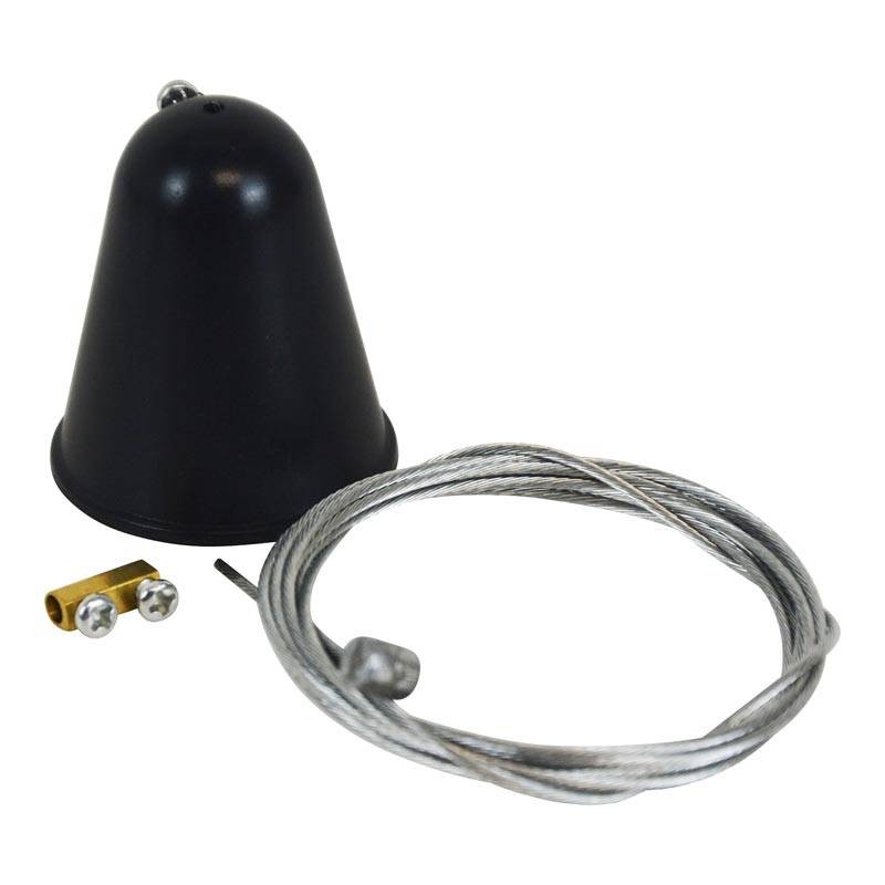 Hanging kit for three-phase rail - Cable 1,5m (1 pcs.)