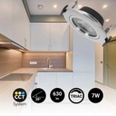 Indoor LED Downlight- 7W - CCT - TRIAC- 630lm - Cut Ø 70mm - IP20