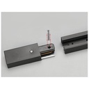 Surface mounted 1-phase track for LED spotlights - 1 m