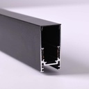 Magnetic rail 20mm surface mounted 48V - 1 meter