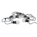 LED light garland 10 integrated bulbs - 8 meters
