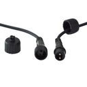 LED light garland 10 integrated bulbs - 8 meters