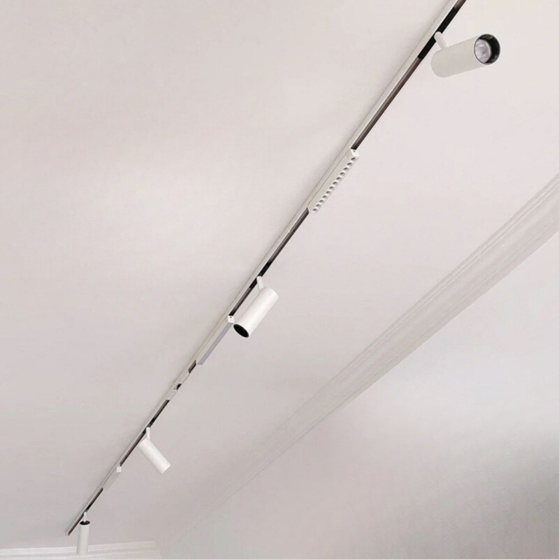 Magnetic rail 20mm surface mounted 48V - 1 meter